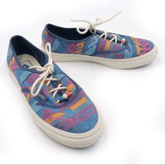 Vans Shoes - Vans Off the Wall Southwestern Print Shoes Oxford